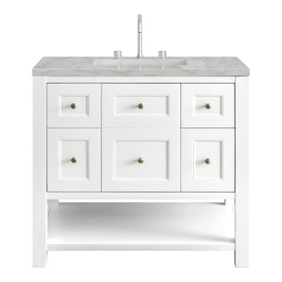 Breckenridge 36'' Single Bathroom Vanity with Top