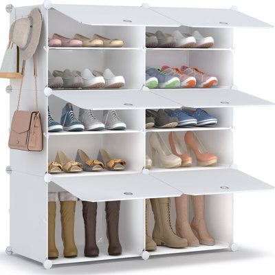 20 - Pair Shoe Storage Cabinet