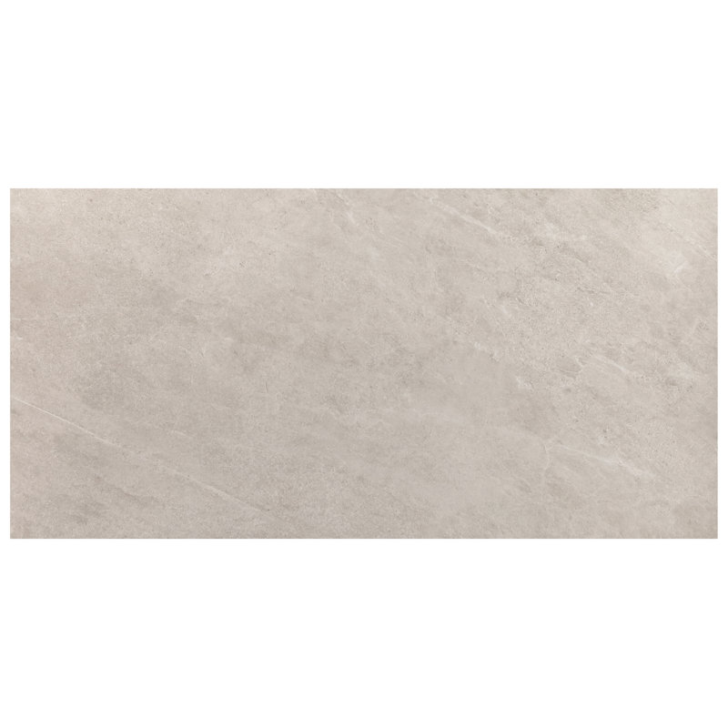 Monolith 11.81 In. X 23.62 In. Matte Porcelain Floor And Wall Tile (13.55 Sq. Ft. / Case), Linen White