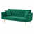 Velours vert est en rupture de stock