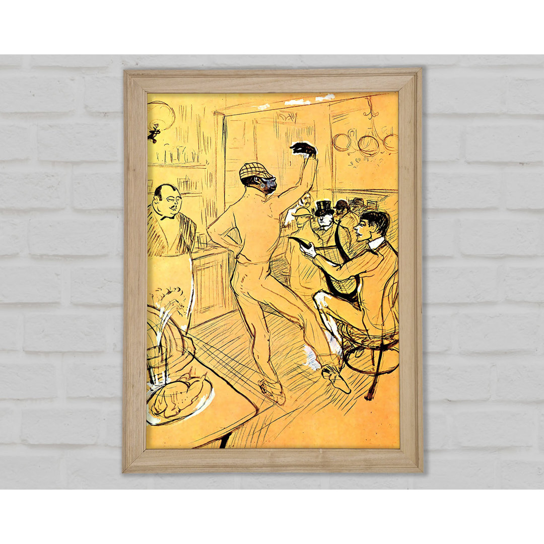 Toulouse Lautrec Chocolat Dance - Druck