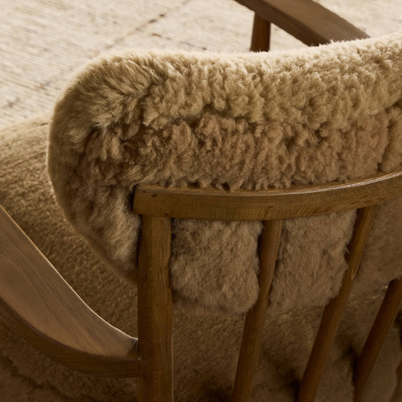 Marisol Chair-Desert Shearling, Desert Shearling