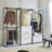White Cabinet - Extra Deep Drawer Storage, Powder Coated Metal Walk-In Closet With One For Endurance, Water & Heat , Stain Scratch E0 Grade Board, 2X Thicker , Made In , Modular Construction, White,