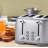Betty Crocker 4-slice Multi-function Toaster, Toaster 4 Slice With Extra Wide Slots For Thick Bread, Bagel & Waffle, Toast Shade Control Dial, Slide Out Crumb Tray-93822676
