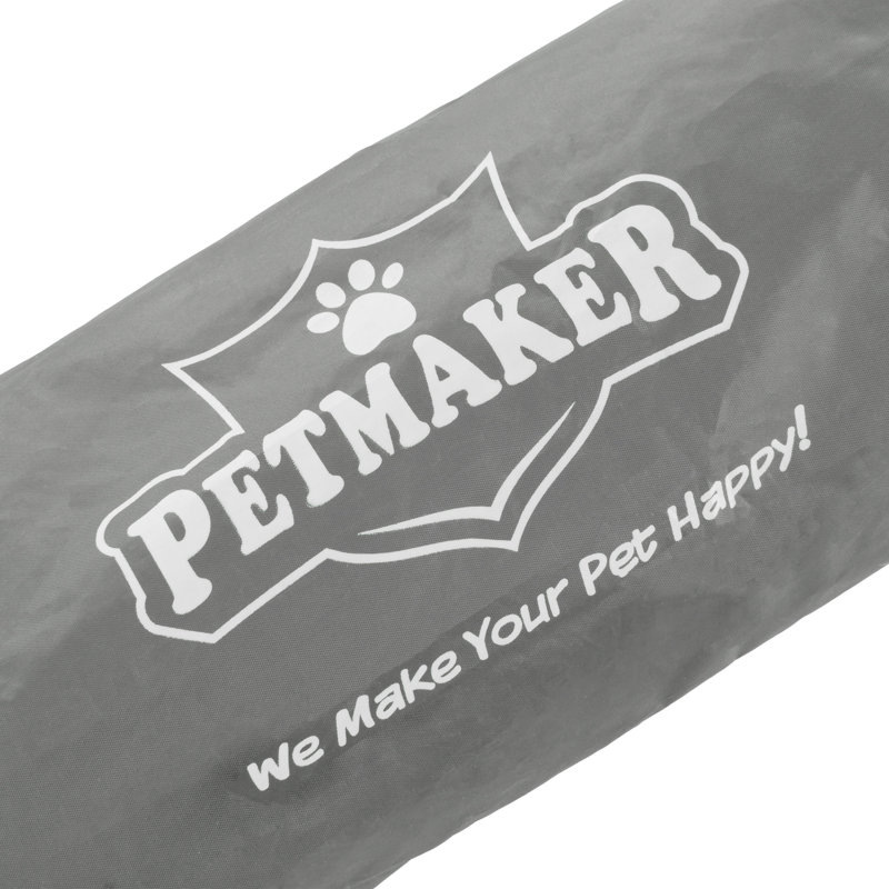 Polyester Pet Bed, Grey, 22.86cm H x 121.92cm W x 91.44cm D