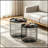 Round Coffee Tables with Removable Top