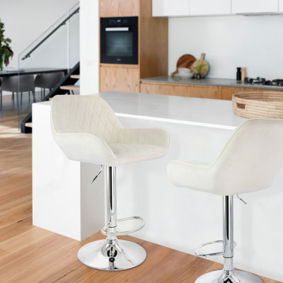 Tabouret pivotant à hauteur réglable