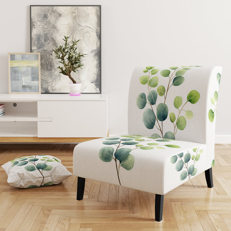 Fauteuil de chambre Eucalyptus, Slipper Armless