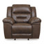 Fauteuil inclinable manuel berçant Aky, similicuir lisse-113768433