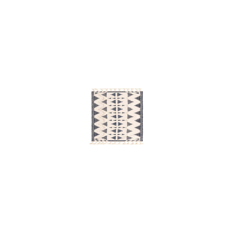 Annunciata Performance Wool Geometric Indoor Rug, Runner 2'7" x 10'