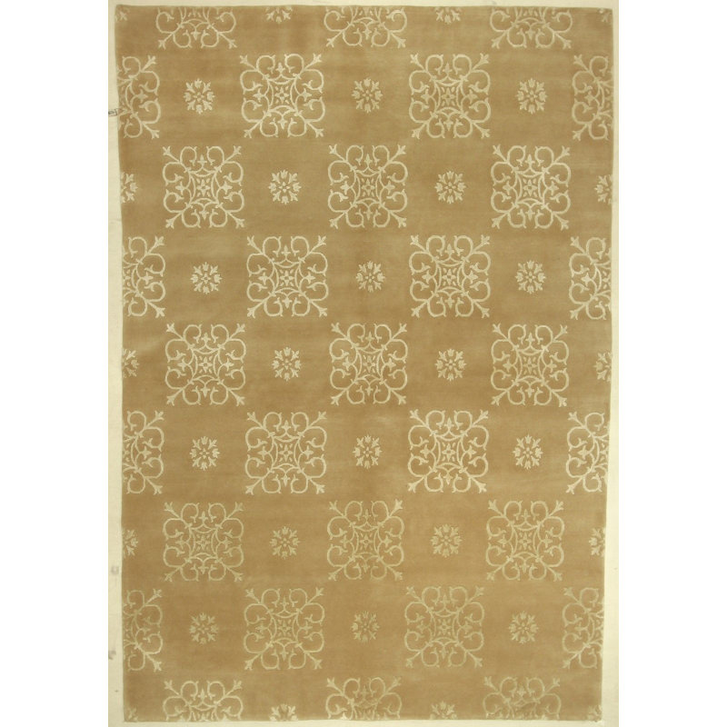Rectangle Rectangle 6' X 8'9'' Wool Area Rug