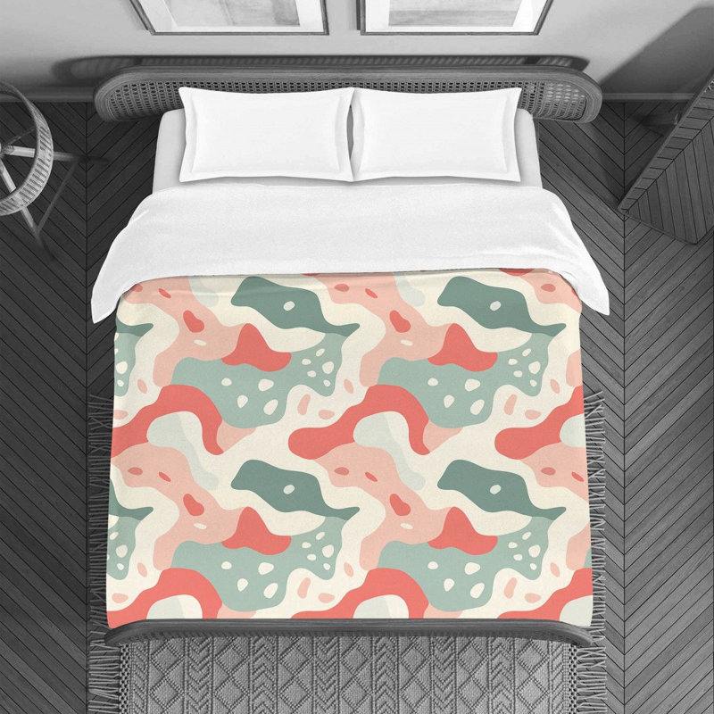Literie abstraite contemporaine, Housse de couette grand