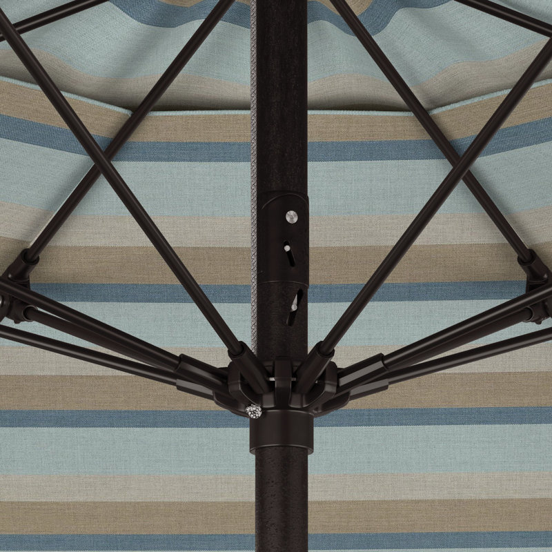 Parasol de marché 7 pi 5 po Bala, Sunbrella® brume Gateway