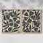 Linocut Garden I-Premium, impression encadrée - prête à être accrochée - aucun clou requis - aucun clou requis-204543558-204543565