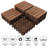 12" x 12" Solid Wood Interlocking Deck Tile-87680637