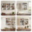 Étagère murale à 3 niveaux, tablette de présentation réglable, armoire de rangement pour la couture-1204178228