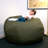 Big Joe Large 4 Foot Foam Filled Bean Bag Chair with Soft Removeable Cover-119329750