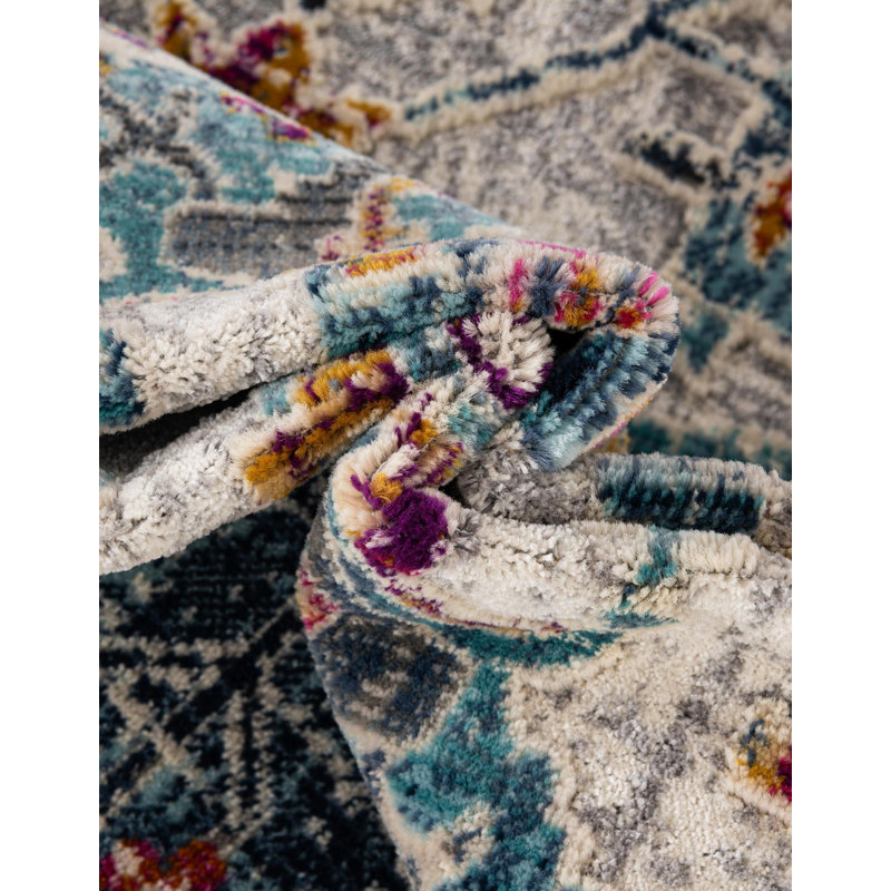Oriental Indoor Rug, Rectangle 8' x 9'10"