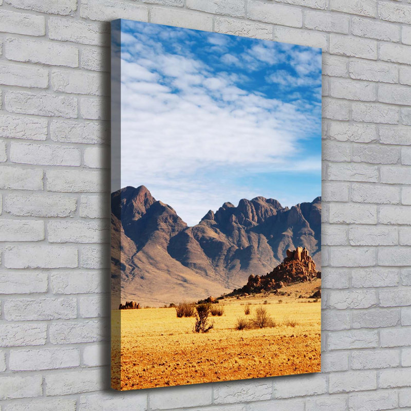Desert Of Namibia - Wrapped Canvas Print