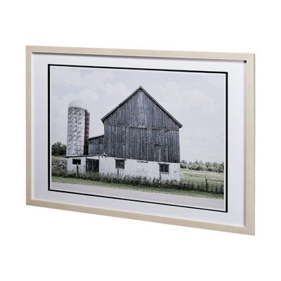 Weathered III a Framed Art Print Matted under Glass