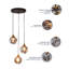Rotan 3 - Light Cluster Pendant