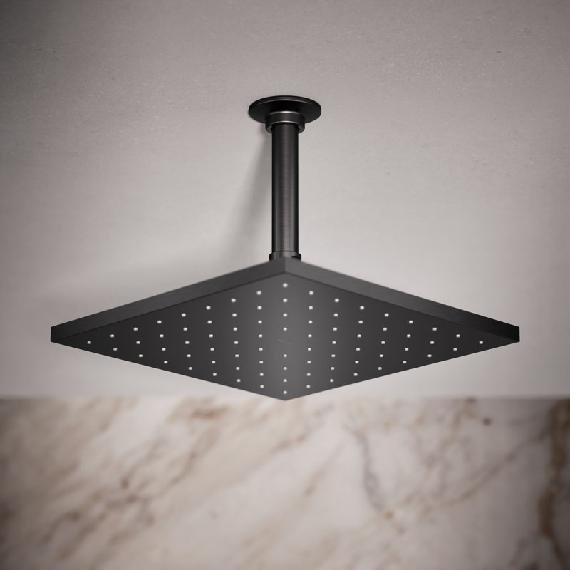 Contemporary Square 10 In. Single-Function Rainhead, 2.5 GPM