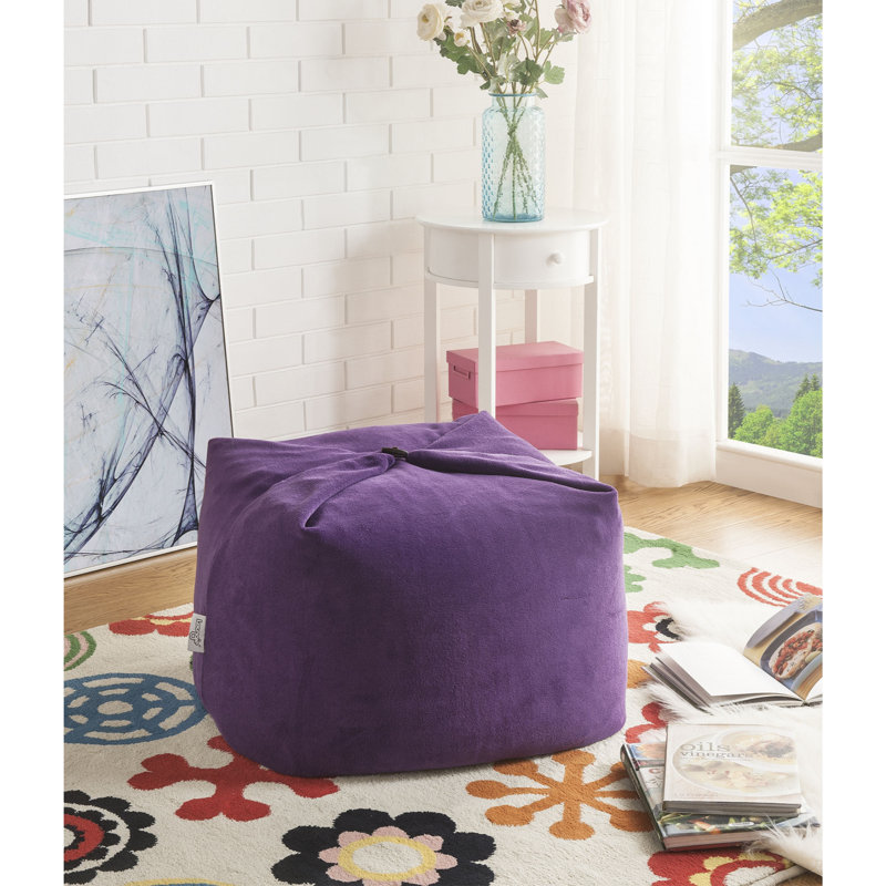 Fauteuil à billes et méridienne standard, Microfibre mauve