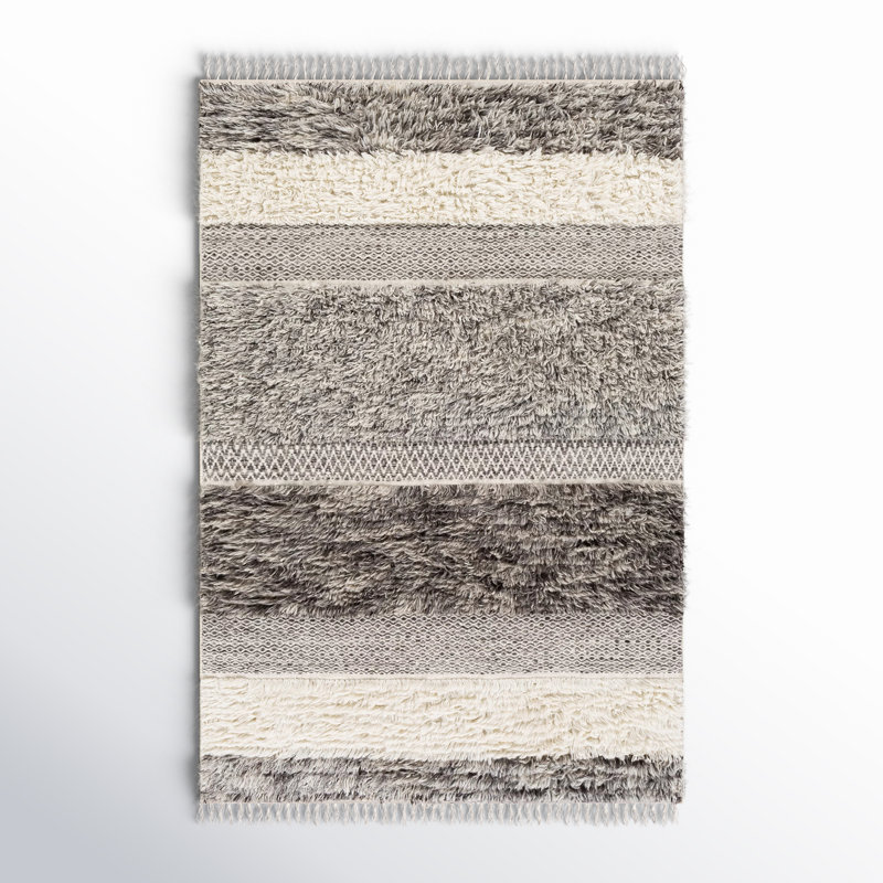 Catalina Wool Striped Indoor Rug, Rectangle 2' x 3'