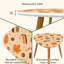 Ensemble de 2 tables gigognes Triangle Nesting