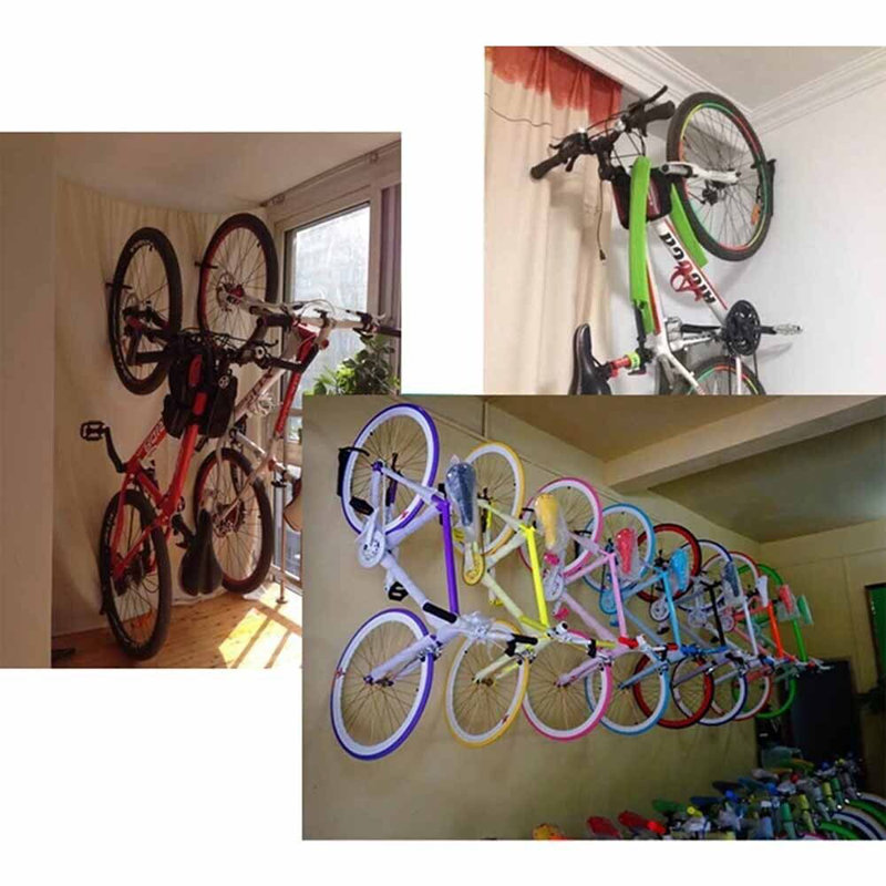 Charhonda 2 Pack Wall Mounted Bike Rack