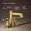 Robinet de lavabo de salle de bain central Riff, 1,2 gal / min-85794815