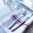 Polyester Striped Rectangle Napkin-86641458