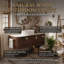 Wall Mounted Single Double With Engineered Marble Top-1464902256