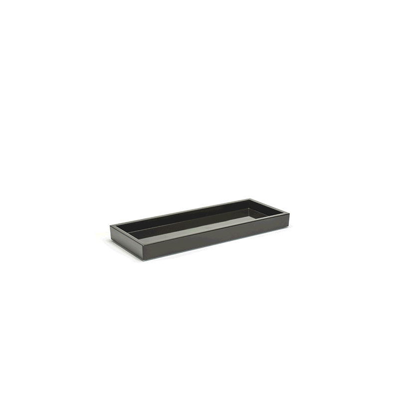 Plateau pour accessoires de salle de bain New York, Chocolat