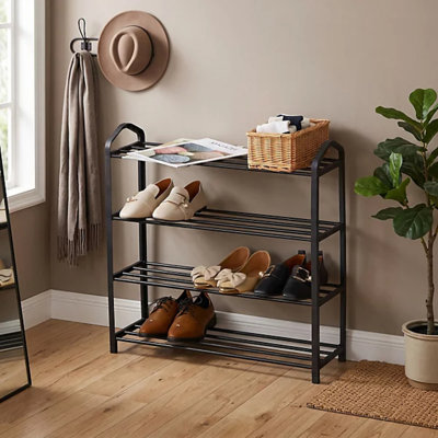 4 Pair Shoe Storage Cabinet