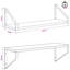 4 -Piece Steel Floating Shelf-974094769-974094770