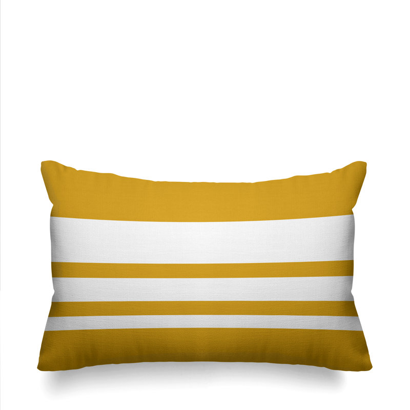 Coussin décoratif intérieur / extérieur Arundel, Jaune