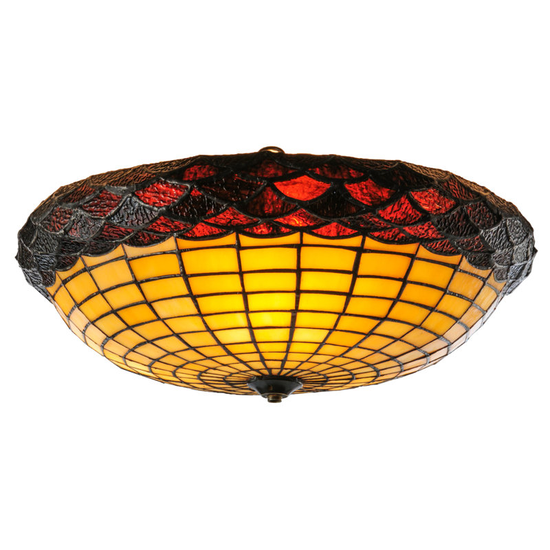 Dome Lamp Shade, 5" H x 13" W x 13" D
