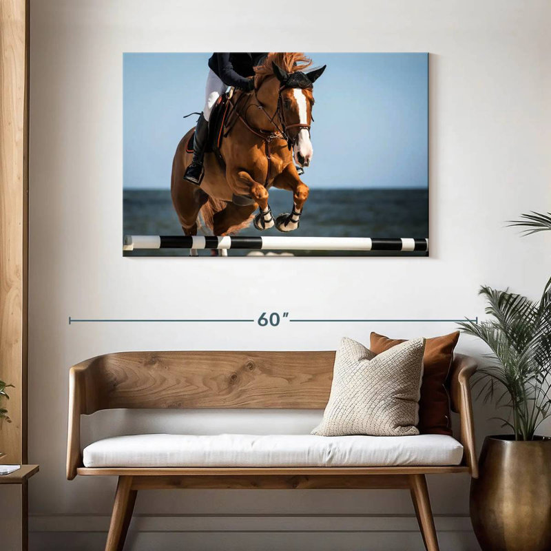 Sireci Equestrian, 30" H x 45" W