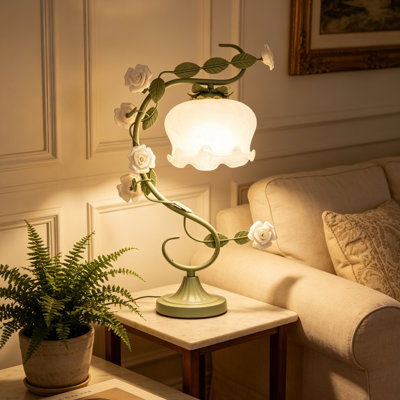 Lampe de table French Rose Vine