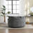 Upholstered Slipcovered Barrel Chair-843196836