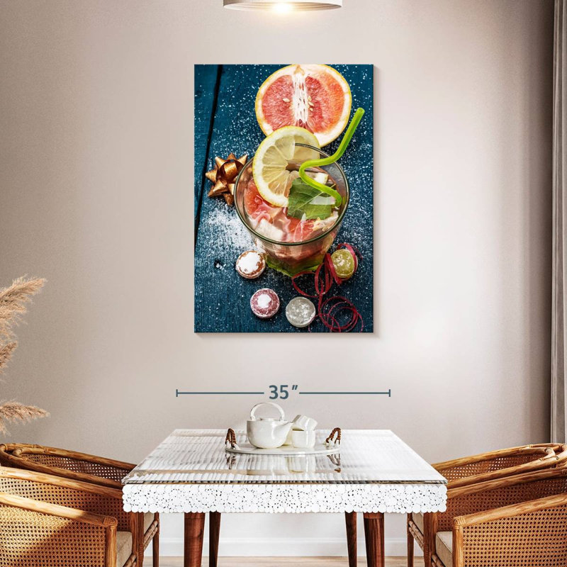 Yarlin Fruity Cocktail, 45" H x 30" W
