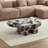 Butterfly design style coffee table
