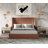 Bayldon Vincie Upholstered Wingback Bed-94350905-94350906