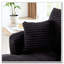 Chaises d'appoint modernes en velours côtelé-851990134