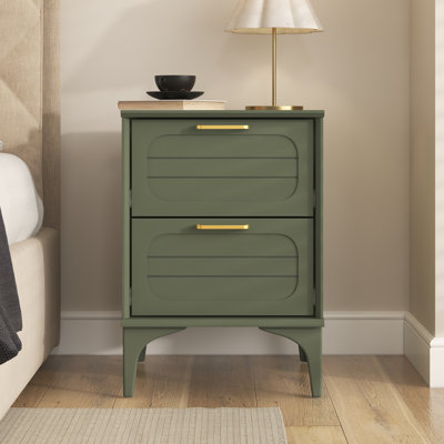 Curtis 2 Drawer Bedside Table