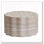 Tables d'appoint rondes pour le salon, table d'appoint de table d'appoint moderne à motif de faux Mars