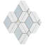 Diana 10x10 Diamond Polished Marble and Pearl Mosaic Tile-875878353