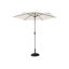 Dubose 8 Seater Rattan Round Garden Dining Set with Parasol-119009404