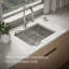 Strive 24" L x 18-1/4" W x 9-5/16" Under-Mount Single Bowl Kitchen Sink with Basin Rack